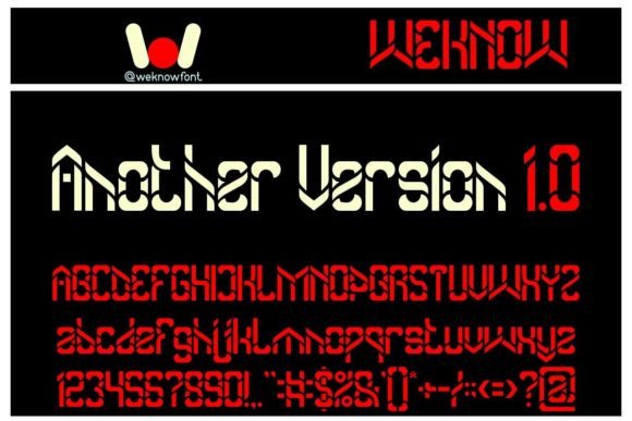 Another Version Font Review and Download Guide