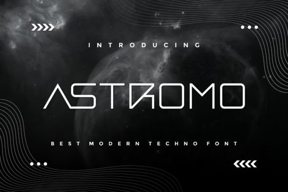 Astromo Font for Modern Branding and Creative Projects