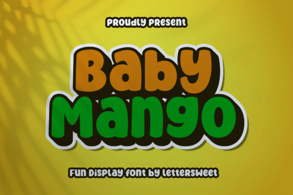 Baby Mango Font for Eye-Catching Campaigns