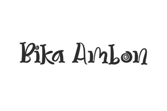 Bika Ambon Font for Eye-Catching Campaign Designs