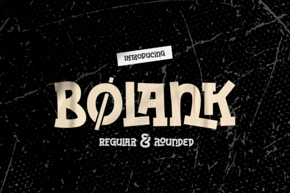 Bolank Font for Professional Branding and Creative Design
