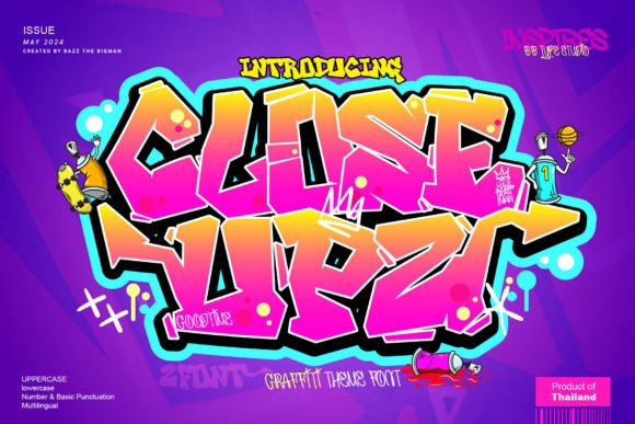 Close Upz Font Review and Download Guide