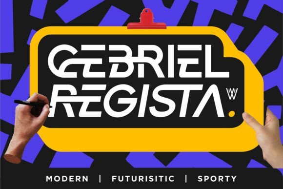 Gebriel Regista for Bold Web Typography