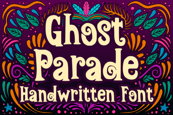 Ghost Parade Font: A Playful Display Font for Halloween and More