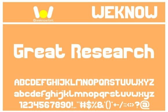Great Research: A Modern Display Font for Editorial Excellence