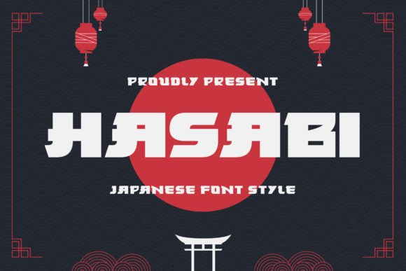 Hasabi: A Japanese Font Style for Elegant Editorial Design
