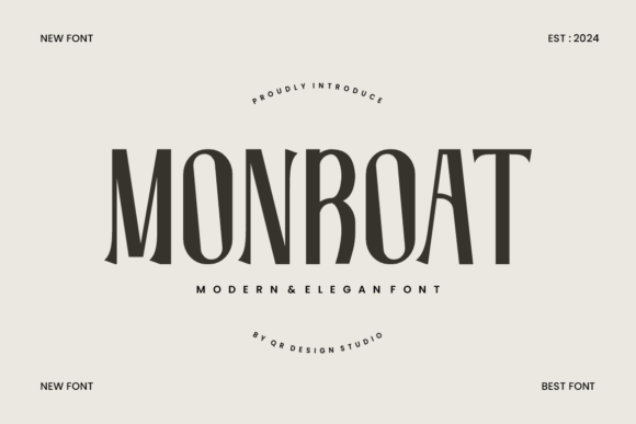 Monroat: A Modern Font That Transforms Brand Visuals