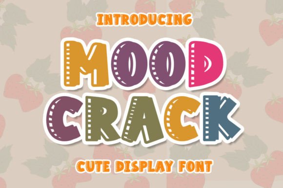 Mood Crack Font for Sophisticated Branding