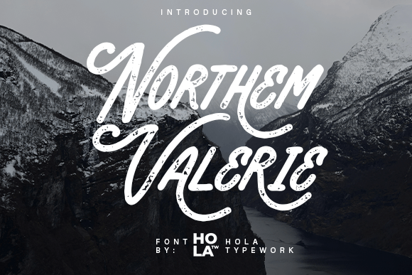 Northem Valerie: A Bold Display Font for Modern Campaigns