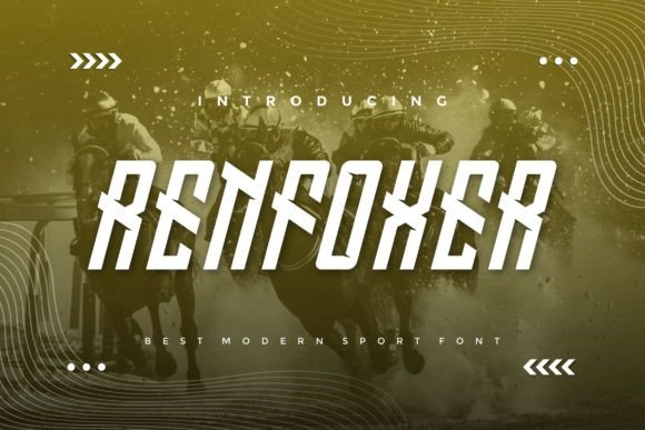 Renfoxer: A Modern Display Font for Bold Campaigns