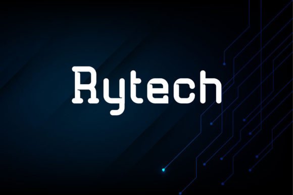 Rytech: A Modern Font for Polished Branding