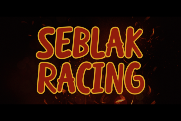Seblak Racing: The Bold Font for High-Impact Campaigns