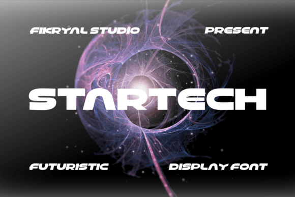 Startech: A Futuristic Display Font for Modern Branding