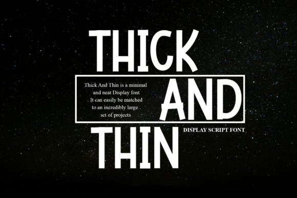 Thick and Thin for Impactful Branding and Social Campaigns